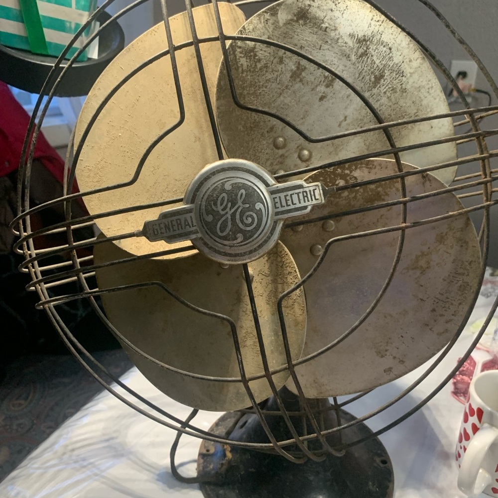 Vintage GE Metal Fan